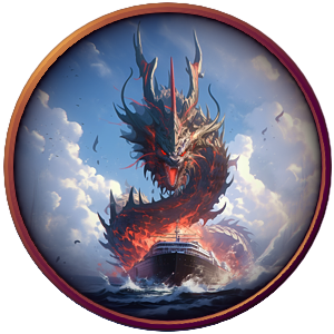 La Créature Fabuleuse Léviathan, un dragon des mers gigantesque